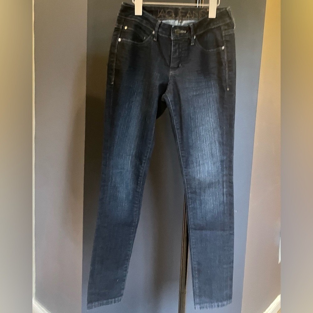 Jag Jeans Mid-Rise Dark Rinse Skinny Jeans, Slimming Waist, New